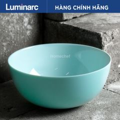 Bộ 2 Bát Tô Thủy Tinh Luminarc Diwali 21cm Màu Xanh Ngọc - An Toàn Cho Sức Khỏe, Thiết Kế Hiện Đại, Chính Hãng Pháp