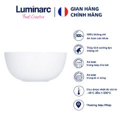 Bộ 2 Bát Tô Thủy Tinh Luminarc Diwali 21cm - Đựng Canh và Trộn Salad, Hàng Chính Hãng, Chất Liệu An Toàn, Thiết Kế Hiện Đại