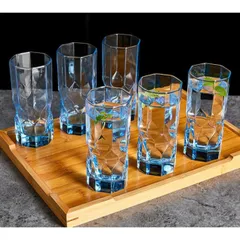 Bộ cốc uống nước thủy tinh Luminarc 6 chiếc - Octime Diamond 280ml - J7981, an toàn, chống xước