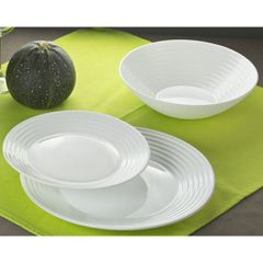 Đĩa Thủy Tinh Bầu Dục Sâu Luminarc Harena 33cm - Thiết Kế Sang Trọng Pháp, Chống Trầy Xước, An Toàn Cho Sức Khỏe