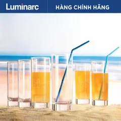Bộ 6 Cốc Uống Nước Thủy Tinh Luminarc Islande 15cl - Thiết Kế Tinh Tế, An Toàn Sức Khỏe, Chống Xước, Dùng Máy Rửa Bát