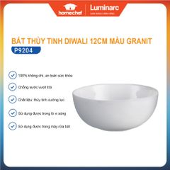 Bát Ăn Cơm Thủy Tinh Luminarc Diwali Granit 12cm - Sang Trọng, An Toàn Cho Vi Sóng, Máy Rửa Bát - Đồ Gia Dụng Châu Âu Chính Hãng