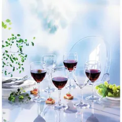 Bộ ly vang thủy tinh Elegance 6 chiếc