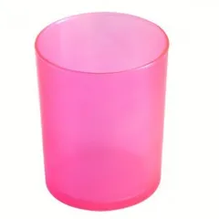 Cốc thủy tinh Dublin Techno nhiều màu, màu neon phát sáng, dung tích 300ml, dùng lò vi sóng