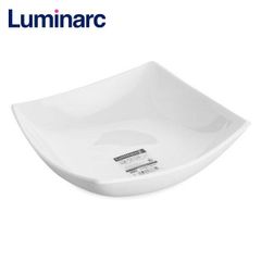 Đĩa thủy tinh Luminarc Quadrato 20cm - An toàn vi sóng & máy rửa bát - Sản xuất Pháp, chất liệu không chì, chống xước, thiết kế hiện đại