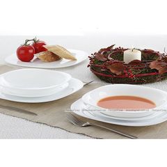 Đĩa Thủy Tinh Luminarc Carine 19cm Dùng Bàn Ăn và Lò Vi Sóng - Thiết Kế Tinh Tế, An Toàn Chính Hãng Pháp