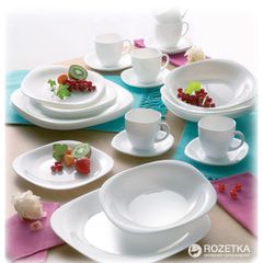 Đĩa Thủy Tinh Luminarc Carine 19cm Dùng Bàn Ăn và Lò Vi Sóng - Thiết Kế Tinh Tế, An Toàn Chính Hãng Pháp