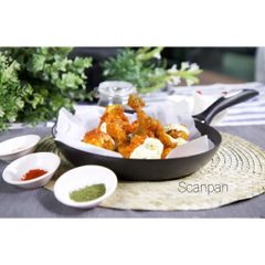 Chảo Chống Dính SCANPAN IQ 26cm - Bảo Hành 3 Năm, Công Nghệ GreenTek An Toàn, Phù Hợp Nhiều Loại Bếp, Sản Xuất Tại Đan Mạch