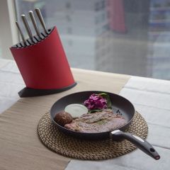 Chảo Chống Dính SCANPAN IQ 26cm - Bảo Hành 3 Năm, Công Nghệ GreenTek An Toàn, Phù Hợp Nhiều Loại Bếp, Sản Xuất Tại Đan Mạch