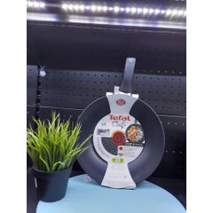 Chảo Chống Dính Sâu Tefal 28cm C6941902 - Chống Dính Titanium X2, Dùng Được Trên Bếp Từ, Sản Xuất Tại Pháp