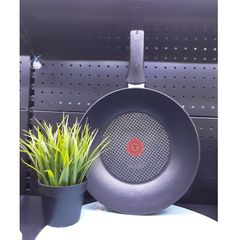 Chảo Chống Dính Sâu Tefal 28cm C6941902 - Chống Dính Titanium X2, Dùng Được Trên Bếp Từ, Sản Xuất Tại Pháp