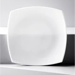 Đĩa Thủy Tinh Luminarc Quadrato 19cm H3658 - An Toàn Lò Vi Sóng, Chống Xước, Sản Xuất Pháp - Phong Cách Hiện Đại Cho Bếp