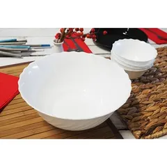 Bộ bát thủy tinh Luminarc Trianon 5 chi tiết, không chì, an toàn cho lò vi sóng, sản xuất tại Pháp, kiểu dáng hiện đại, chất liệu bền đẹp