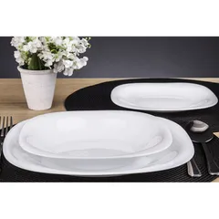 Đĩa Sứ Thủy Tinh Luminarc Carine 21cm - Đĩa Sâu Lòng Cao Cấp Cho Bữa Ăn Sang Trọng và Thẩm Mỹ Tại Nhà