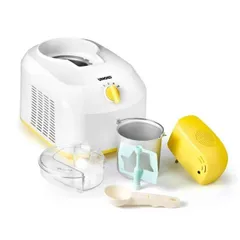 Máy làm kem tự động Unold Initio 48879 - Dung tích 1L, làm kem chỉ trong 60 phút, thiết kế gọn nhẹ, bảo hành 1 năm