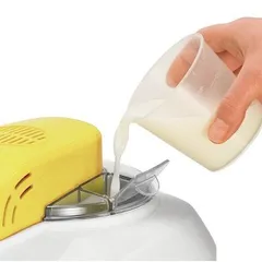 Máy làm kem tự động Unold Initio 48879 - Dung tích 1L, làm kem chỉ trong 60 phút, thiết kế gọn nhẹ, bảo hành 1 năm