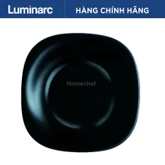 Đĩa thủy tinh cường lực Luminarc Carine 19cm - An toàn lò vi sóng, máy rửa bát, thiết kế hiện đại, sản xuất tại Pháp