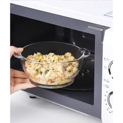 Bộ 2 thố thủy tinh Luminarc Granity có nắp 1L + 1.5L - H1582-83, dùng lò vi sóng, máy rửa bát