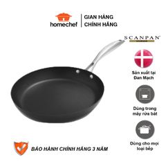 Chảo chống dính Scanpan Pro IQ 26cm - An toàn sức khỏe, bảo hành 3 năm, thiết kế sang trọng, dùng cho mọi loại bếp, sản xuất Đan Mạch