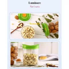 Hũ thủy tinh đựng thực phẩm Luminarc Storit 800ml - H2100, nắp kín, chống bám màu, bám mùi