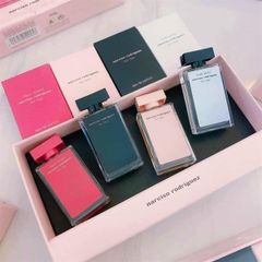 Bộ Nước Hoa Narciso Rodriguez 4 Món - Pure Musc Edp, Fleur Edp, Edp, Edt - Quà Tặng Tuyệt Vời Cho Tín Đồ Thơm Hương