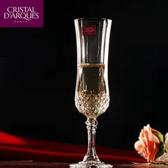 Bộ 6 ly uống rượu champagne CdA 140ml - Thủy tinh cao cấp, sản xuất tại Pháp - Ly nếm rượu vang sang trọng, bền đẹp