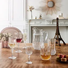 Bộ 6 ly uống rượu champagne CdA 140ml - Thủy tinh cao cấp, sản xuất tại Pháp - Ly nếm rượu vang sang trọng, bền đẹp