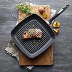 Chảo Nướng Chống Dính Scanpan IQ 27cm - Công Nghệ GreenTek An Toàn, Phù Hợp Dùng Trong Lò Nướng, Bảo Hành 3 Năm
