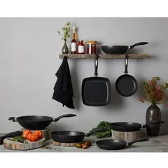 Chảo Nướng Chống Dính Scanpan IQ 27cm - Công Nghệ GreenTek An Toàn, Phù Hợp Dùng Trong Lò Nướng, Bảo Hành 3 Năm