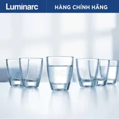(Ảnh thật - Chính hãng) Bộ chén uống rượu mạnh 12 chiếc thủy tinh Luminarc 5cl G2615/16166, chịu va đập & chống xước tốt