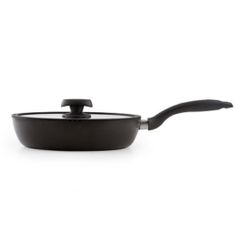 Chảo chống dính Scanpan IQ 28cm - Hàng chính hãng, bền đẹp, dùng cho bếp từ và lò nướng, bảo hành 3 năm, an toàn sức khỏe