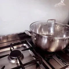 Nồi Hầm Inox 304 Scanpan Impact 32cm 8.5L - Dùng Bếp Từ và Máy Rửa Bát, Hàng Chính Hãng, Thiết Kế Sang Trọng