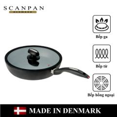 Chảo Chống Dính Scanpan IQ 26cm - An Toàn Cho Sức Khỏe, Dùng Bếp Từ, Lò Nướng, Bảo Hành 3 Năm, Thiết Kế Sang Trọng, Dễ Dàng Vệ Sinh