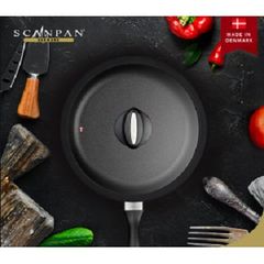 Chảo Chống Dính Scanpan IQ 26cm - An Toàn Cho Sức Khỏe, Dùng Bếp Từ, Lò Nướng, Bảo Hành 3 Năm, Thiết Kế Sang Trọng, Dễ Dàng Vệ Sinh