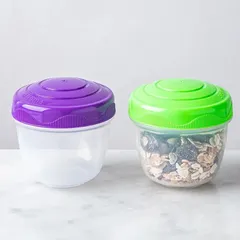 Hộp đựng sữa chua Sistema To Go 305ml - An toàn BPA, chất liệu cao cấp, dùng cho vi sóng & máy rửa bát - Hàng chính hãng New Zealand