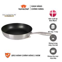 Chảo Chống Dính Scanpan CTX 28cm 7 Lớp - Hàng Chính Hãng, Bền Bỉ, An Toàn Cho Sức Khỏe, Dùng Cho Bếp Từ, Bảo Hành 3 Năm