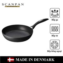 Chảo Chống Dính Scanpan IQ 24cm - Dùng Cho Bếp Từ, Bếp Gas, Bảo Hành 3 Năm - Dụng Cụ Nấu Nướng An Toàn, Thoải Mái
