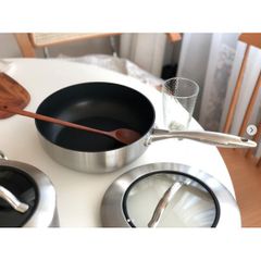 Chảo chống dính Scanpan CTX 26cm/3.7L - Thiết kế inox sang trọng, bảo hành 3 năm, an toàn sức khỏe, phù hợp với mọi loại bếp
