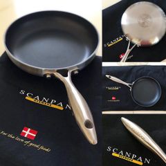 Bộ 2 Chảo Chống Dính Scanpan CTX 20+28cm - Hàng Chính Hãng, Bảo Hành 3 Năm, An Toàn Cho Sức Khỏe, Dùng Trên Tất Cả Các Loại Bếp