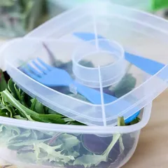 Hộp Nhựa Đựng Thực Phẩm Sistema 1.3L Kèm thìa, dĩa - An Toàn cho Vi Sóng, Máy Rửa Bát, Hàng Chính Hãng New Zealand