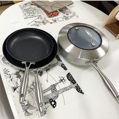 Bộ 2 Chảo Chống Dính Scanpan CTX 20 và 26cm - Chất Liệu Inox Sang Trọng, Bảo Hành 3 Năm, Dùng Cho Bếp Từ, An Toàn Sức Khỏe