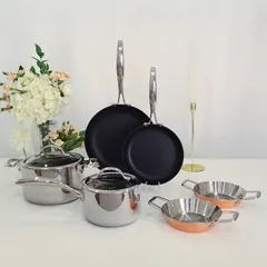 Nồi Chống Dính Scanpan HaptiQ 1.8L Dùng Bếp Từ - Thiết Kế Cao Cấp 16cm, Chống Dính Đảm Bảo 3 Năm, Hàng Chính Hãng Đan Mạch