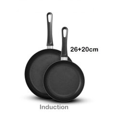 Chảo chống dính Scanpan Classic 20cm - 53002000 dùng bếp từ, bảo hành chống dính 3 năm | Hàng chính hãng