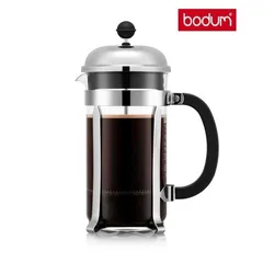 Bình pha cà phê ép kiểu Pháp Bodum Chambord 1928-16, dung tích 1L - Thiết kế thủy tinh cao cấp, chất lượng chính hãng từ Bồ Đào Nha
