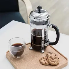 Bình pha cà phê ép kiểu Pháp Bodum Chambord 1928-16, dung tích 1L - Thiết kế thủy tinh cao cấp, chất lượng chính hãng từ Bồ Đào Nha