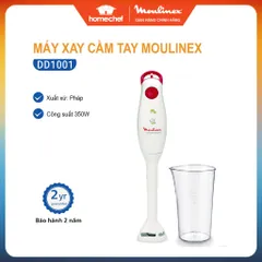 Máy Xay Cầm Tay Moulinex 350W DD1001 - Đa Năng Bằng Nhựa An Toàn, Sản Xuất Tại Pháp, Bảo Hành 2 Năm, Dễ Vệ Sinh