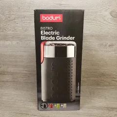 Máy xay hạt cà phê điện Bodum Bistro 150W - Thiết kế nhỏ gọn, dễ sử dụng, xay hạt cà phê thơm ngon, chuẩn vị tại nhà