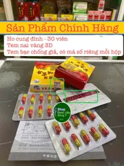 Hỗ Trợ Giảm Ho Hàng Đầu - Chỉ Khái Linh Đơn Ho 3 Trái Đào 30 Viên - Sản Phẩm Chính Hãng Chất Lượng Cao