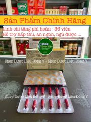 Linh Chi Tăng Phì Hỗ Trợ Tăng Cân - Hộp 36 Viên Malaysia Sản Phẩm Mới, Giải Pháp Tăng Cân Hiệu Quả