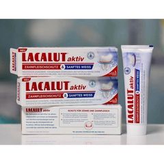 Kem Đánh Răng LACALUT AKTIV 75ml - Ngăn Ngừa Chảy Máu Nướu, Giảm Ê Buốt, Bảo Vệ Răng Chắc Khỏe, Hàng Đức Chính Hãng